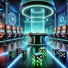 Antarmuka permainan Treasures Aztec di platform situswd dengan grid simbol dan tombol putar